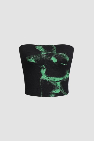 Printed Tube Top