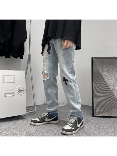 Men's Summer Street Ripped Jeans
