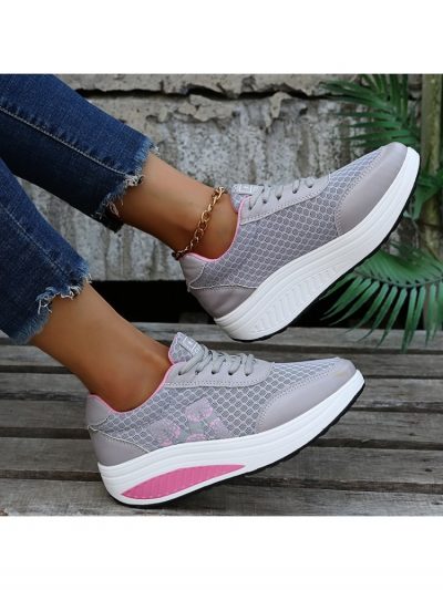 Fashion Casual Lace Up Sport Shoes Sneakers