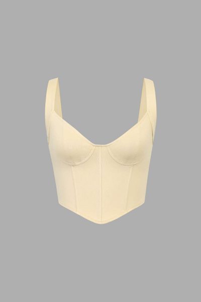 V-Neck Corset Top