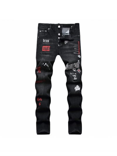 Stylish Black Denim Jeans For Men